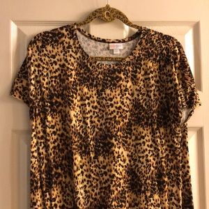 Lularoe Maxi Dress -XL Leopard